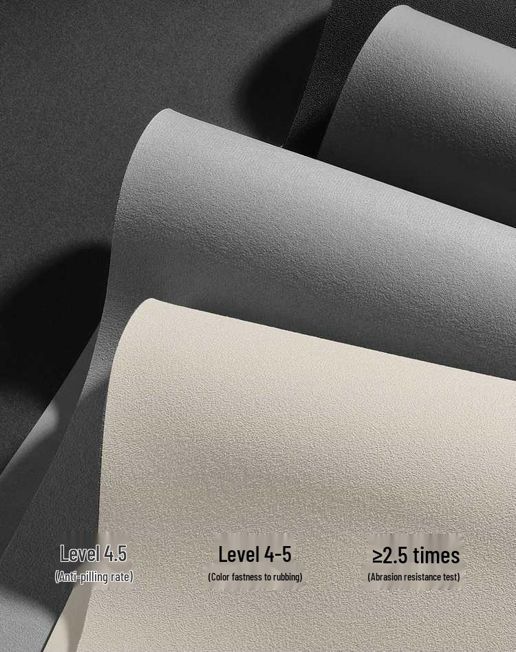 25 JiKe 009 All-Season Suede Car Seat Cushion with Full Coverage Ventilation for Sixth and Seventh Seats