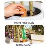 Terracotta Self Watering Spikes Vacation Plant Watering Stakes Slow Release Watering Spikes Compatible with Wine Bottles for Indoor Outdoor Plants