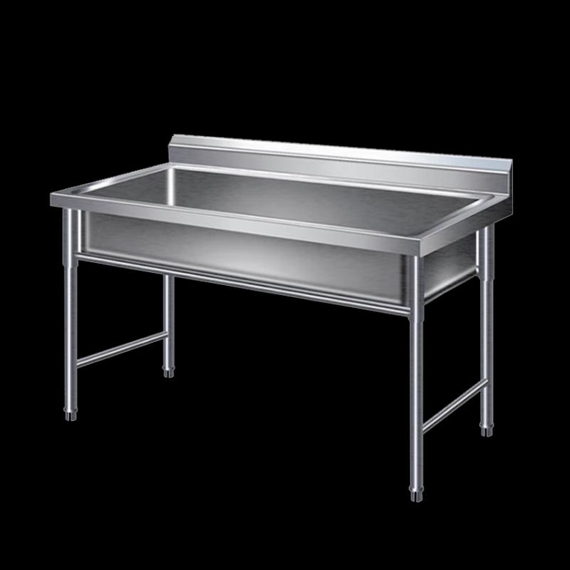 

Комерційна кухонна мийка з нержавіючої сталі 201 з 4 кранами для холодної води