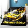 1PC Custom Name Car Design" Outdooor Flannel Blankets Throw Blanket All-Season Throw Gift Bedspread for Couch, Bed, Camping Holiday Birthday Gift