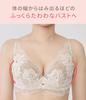 Peach John 2 Cups Extra Thick Full All Explosive Wireless D70 Push-Up Bra, Up, Pads, Bust, Lace, Vision, Bra, Blue,