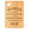 Cutting Board - PLANETEE - A Maximilien Also Great - Bamboo - 30 X 20 X 1 Cm - Engraved