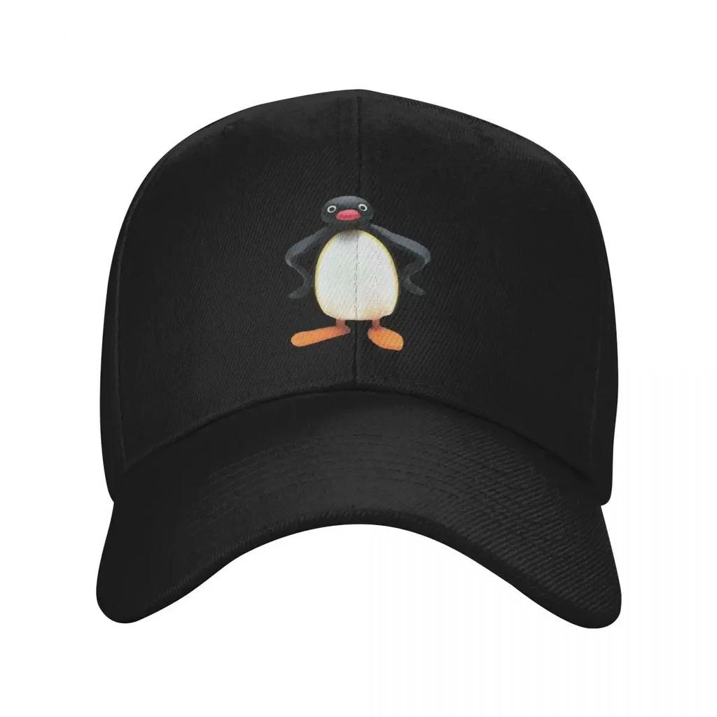 Angry Pingu New Official Merch Baseball Cap Anime Hat Cute Luxury Brand Caps For Women Unisexs