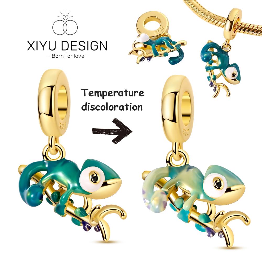 Copper Starry Night By Van Gogh Charms Bead Cz Zircon Whale Cat Pendant Fit Original Bracelet Necklace Diy Jewelry