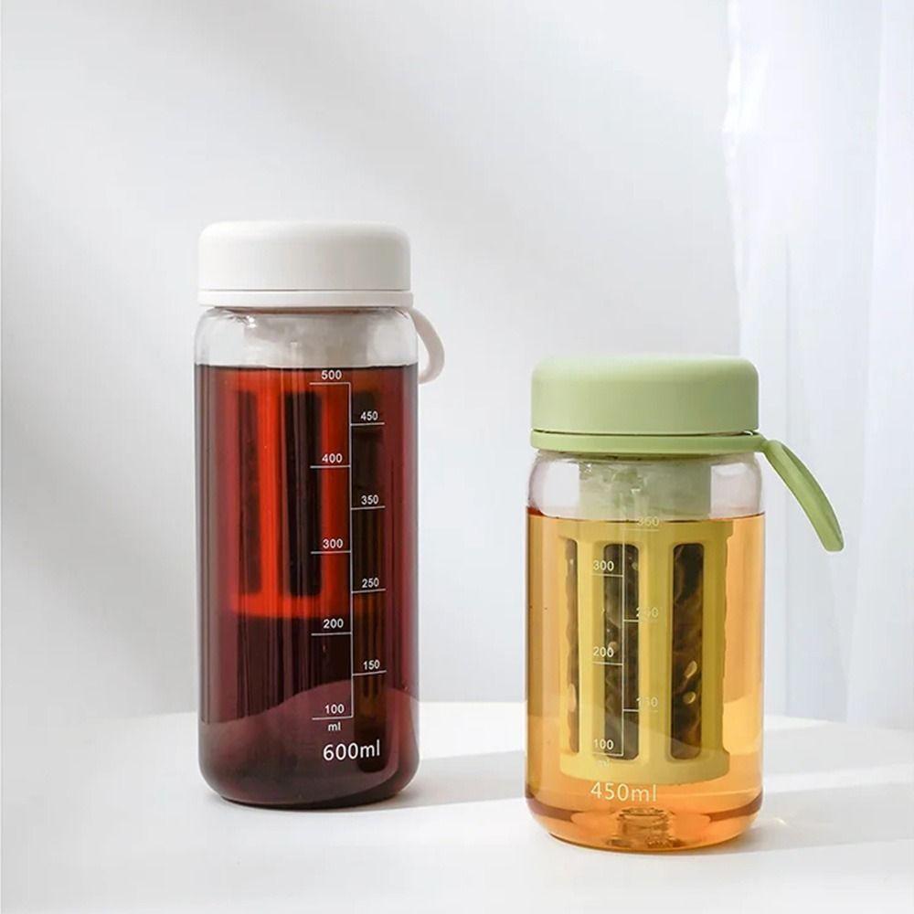 Soft Silicone Handle Cold Brew Coffee Maker Large Capacity Portable Water Bottle  Summer Season