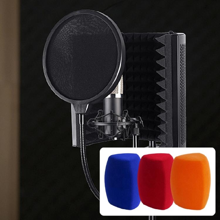 Acoustics Foam Microphones Cover Triangular Design Professional Studio Noise Reductions Shockproof Accessory