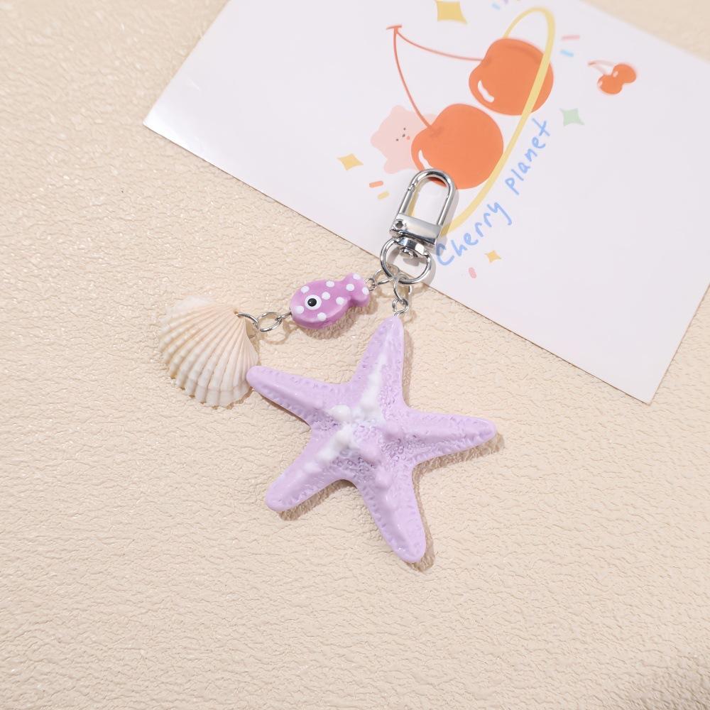 

Beach Style Star Mini Backpack Hanging Handbag Pendant Bag Pendant Bags Accessories one size фіолетовий