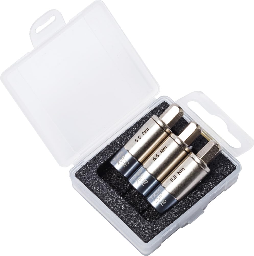 

SLOKY Torque Adapter Set Nm (3-Piece Set) - 5.5 Torque, TOK-12-TX25