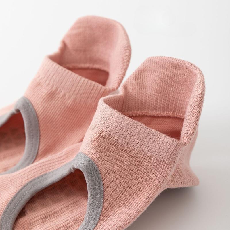 Dámské ponožky na jógu Pilates Sportovní a fitness ponožky Protiskluzové protiskluzové podlahové ponožky