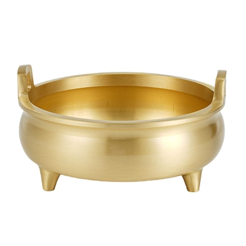 Traditional Brass Incenses Burners Incenses Holder for Spiritual Practices and Meditations Space Rusts resistant Censers