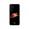 Phone Case - MANIACASE - Samsung Galaxy S25 Plus - Silicone TPU - Flexible - Colorful Nike Logo