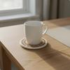 Ceramic Absorbent Coaster Non-Slip Protects Furniture