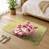 Cute Umamusume-P-D H-Haru Urara Short Plush Rug Carpet Mat Machine Washable Soft Comfortable Anti?Slip Floor Mat Home Decor