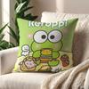 KKeroppi Cute cushion cover For Pillow Printing Sofa Decoration Home Car Room Coffee Shop Office Nordic Simplicity