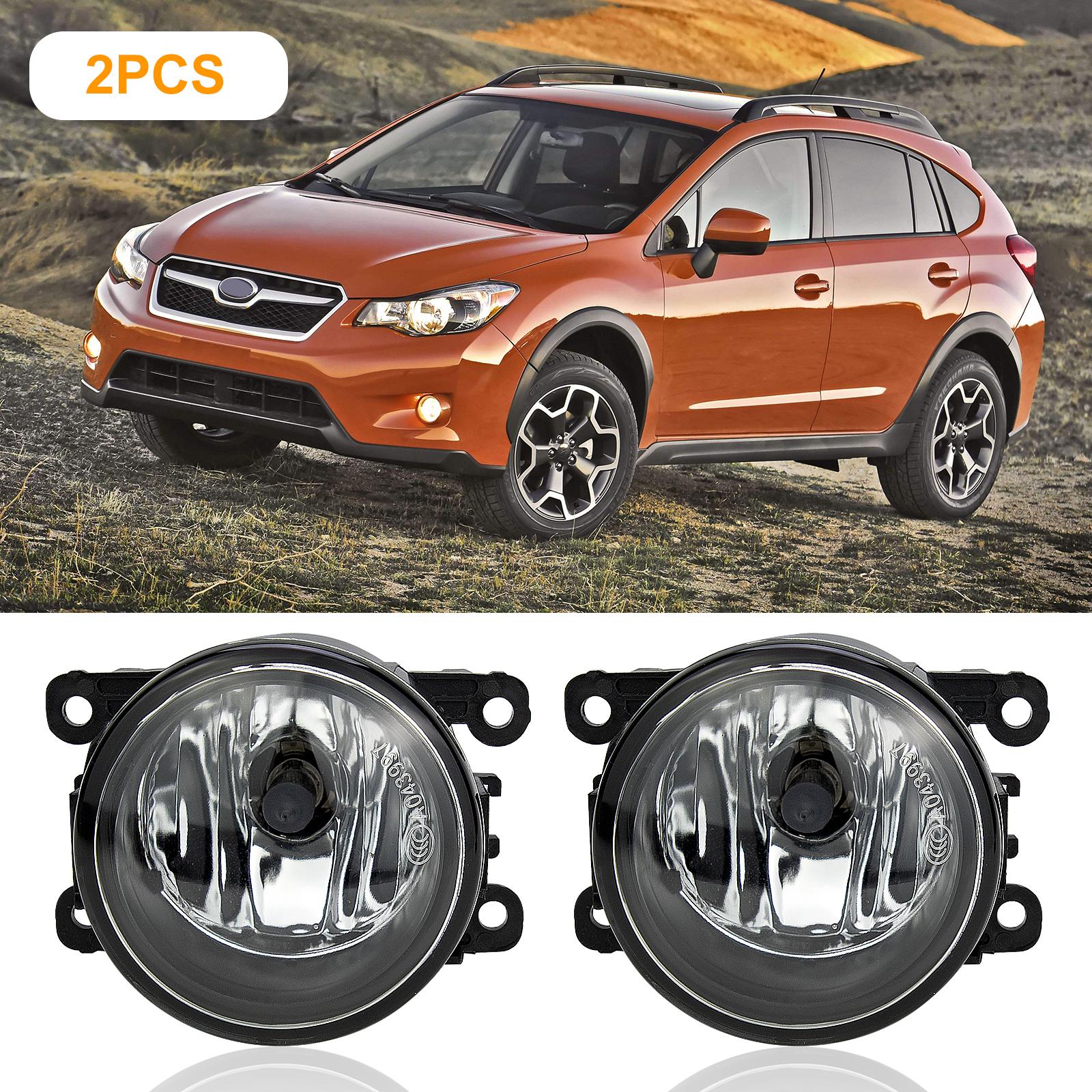 2 шт. Противотуманная фара Для Subaru XV Crosstrek 2013-2019 Галогенные лампы Дневные ходовые огни 2Pcs