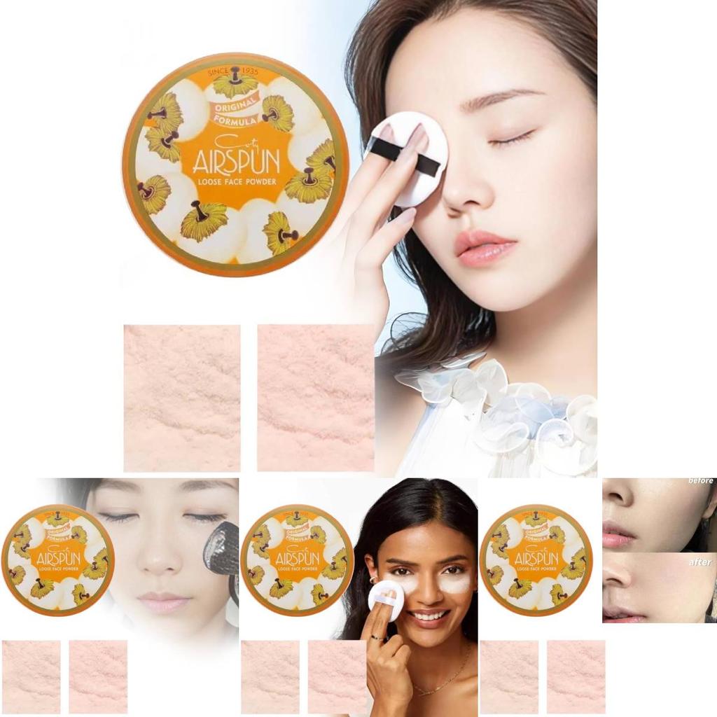 Taticoty Airspun Cipria Libera Viso 65g Per Un Finish Opaco Impeccabile E Lunga Tenuta