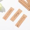 Ornament Party Supplies Kraft Paper “Merci” Labels Handmade With Love Thank You Hanging Tags
