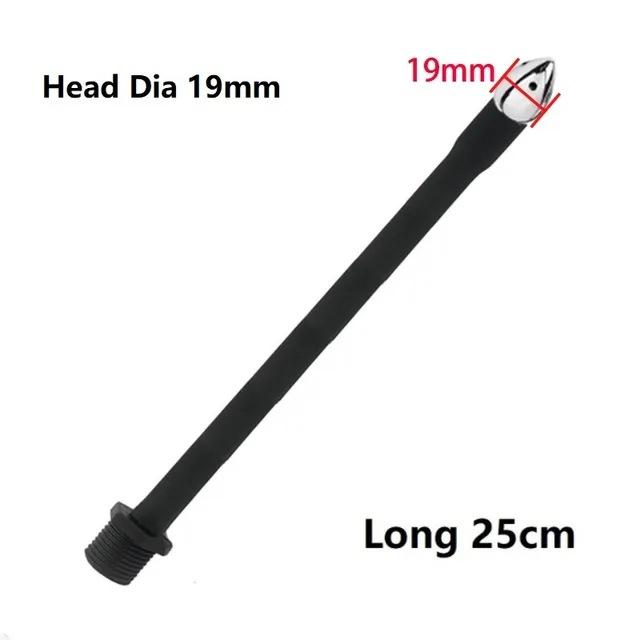 Silicone Metal Anal and Vaginal Irrigation Cleaning Sausage Filler Women Washing Device Unisex Adult Sex Product