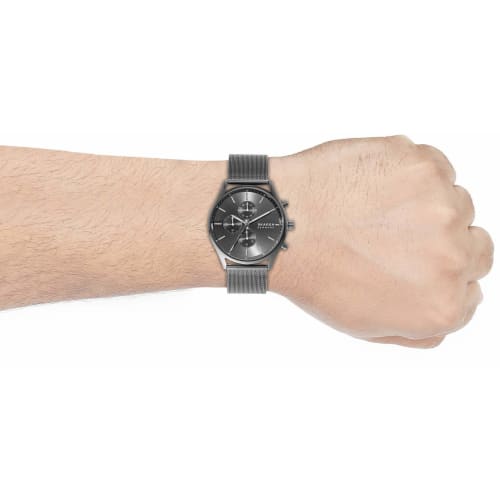 Skagen HOLST SKW6608 Men's Watch, Officially Imported, Black