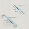 2pcs, stainless steel tweezers, color tweezers, Guka tweezers