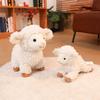 Cute Lamb Plush Toy Simulation Sheep Stuffed Doll Soft Kids Accompany Toys Adorably Room Decor Toys Exquisite Birthday Gifts