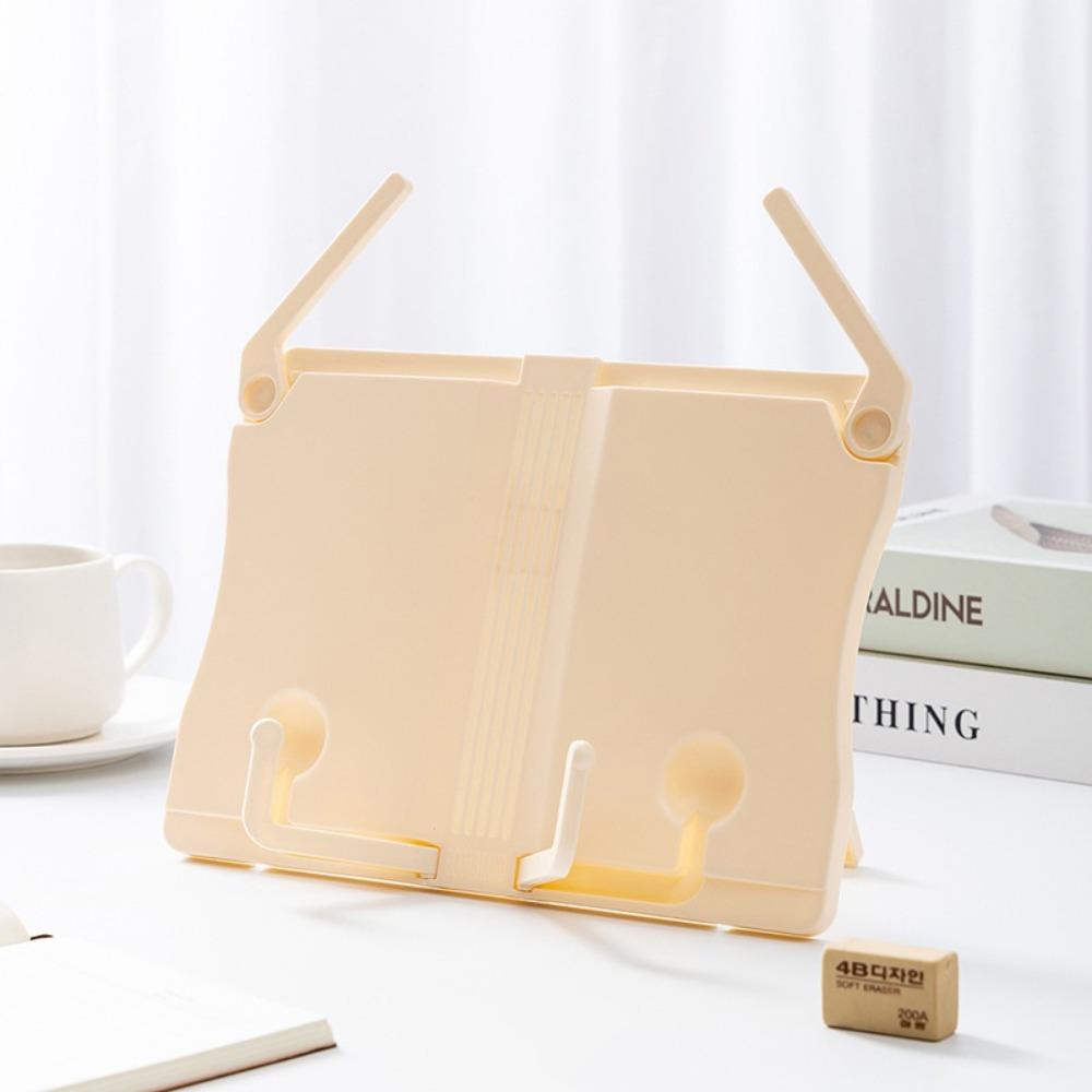 Fold Reading Rack Music Score Book Shelf Multi-Function Book Stand  Organizer