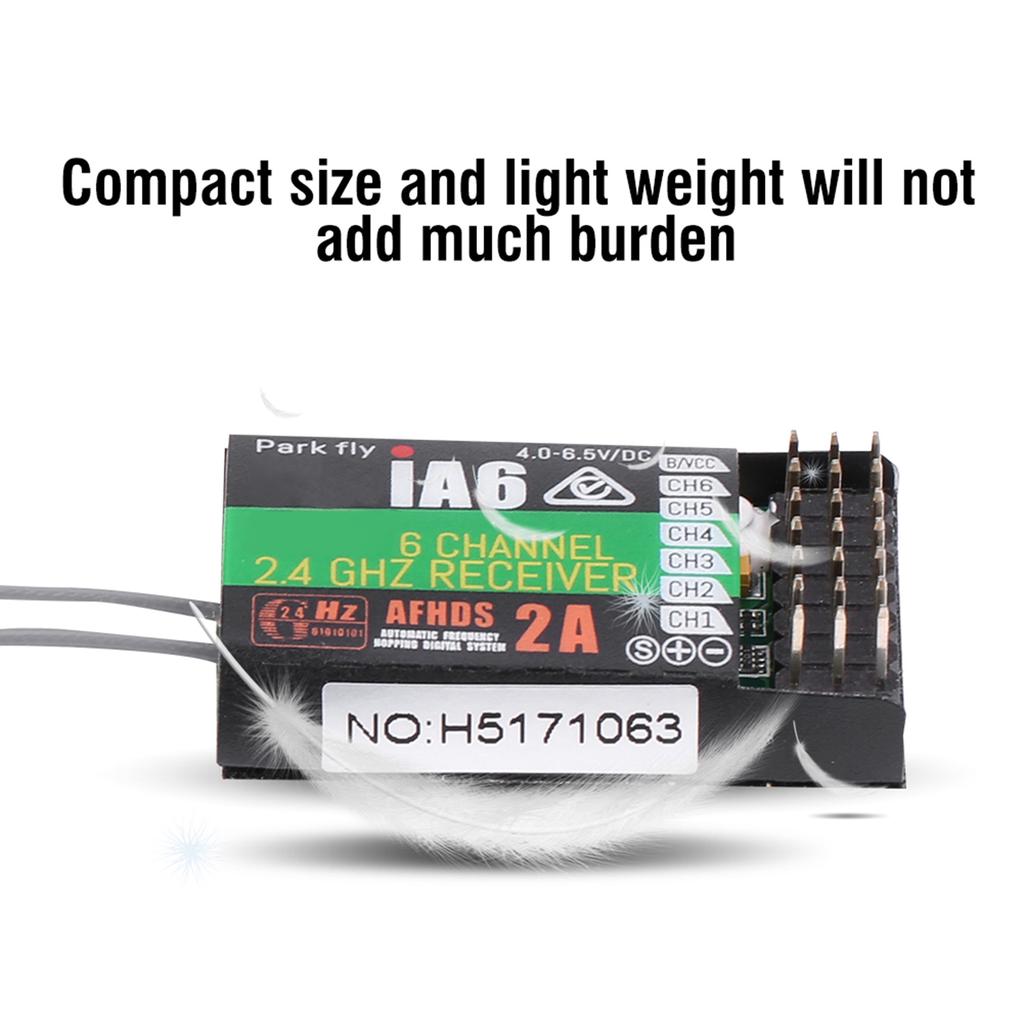 Remote Control Accessory Flysky FS-IA6 6 Channels 2.4GHz Frequency Receiver for FS-I6
