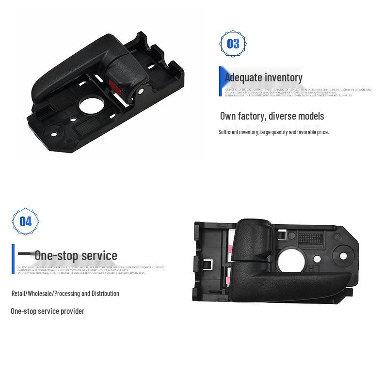 Interior Door Handles for Hyundai and Kia Cerato (82610-2F010, 82620-2F010)