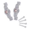 Pack of 2 Shaded Pole Motor Brackets for YJ61 Motors with Covered Pole Bearing Shaft Holders Offering Solid Motor Shaft Support
