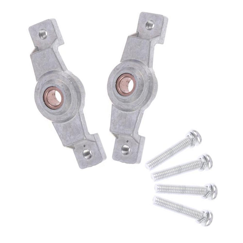 Pack of 2 Shaded Pole Motor Brackets for YJ61 Motors with Covered Pole Bearing Shaft Holders Offering Solid Motor Shaft Support