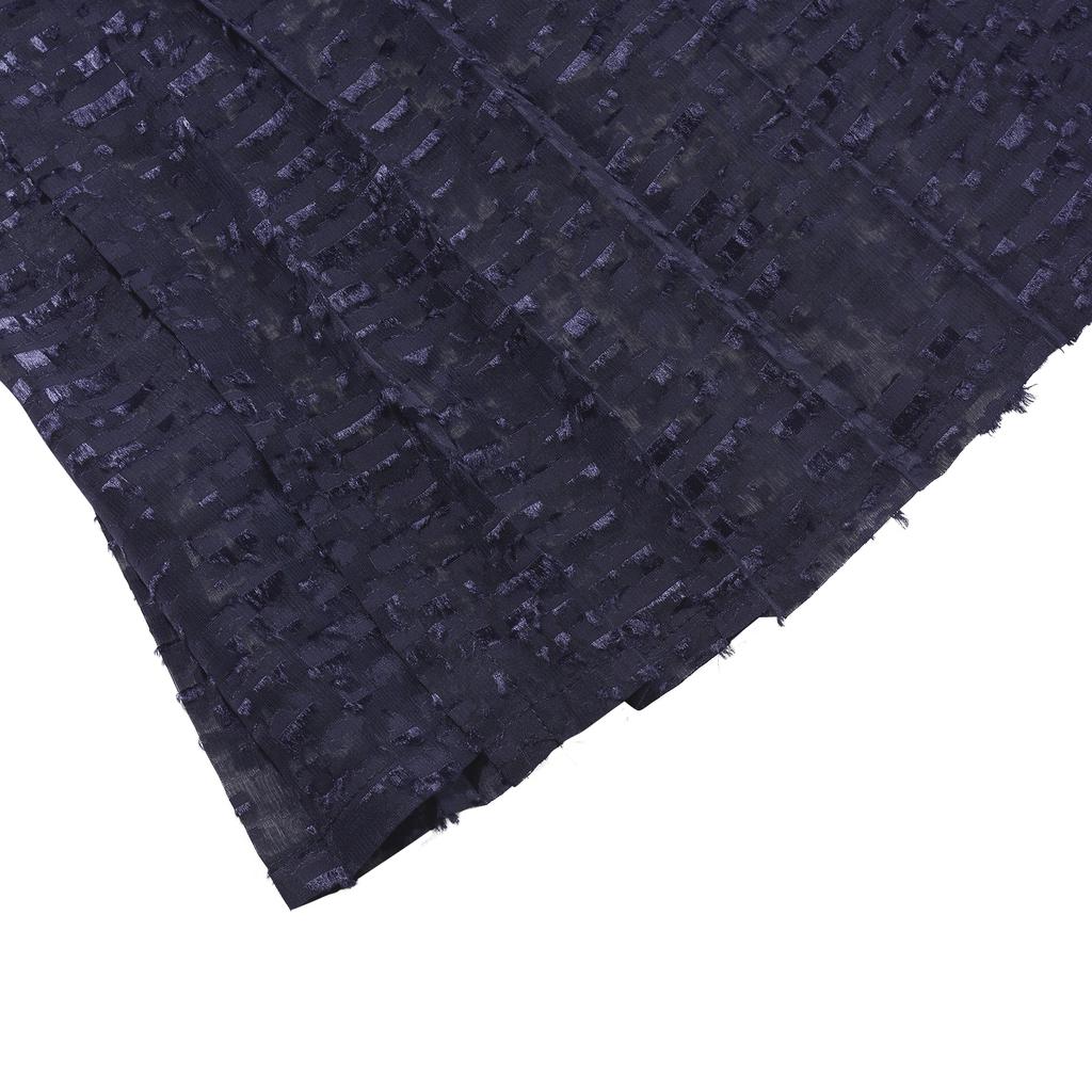 Aimeolkeu Button Pleated Skirt (Navy)