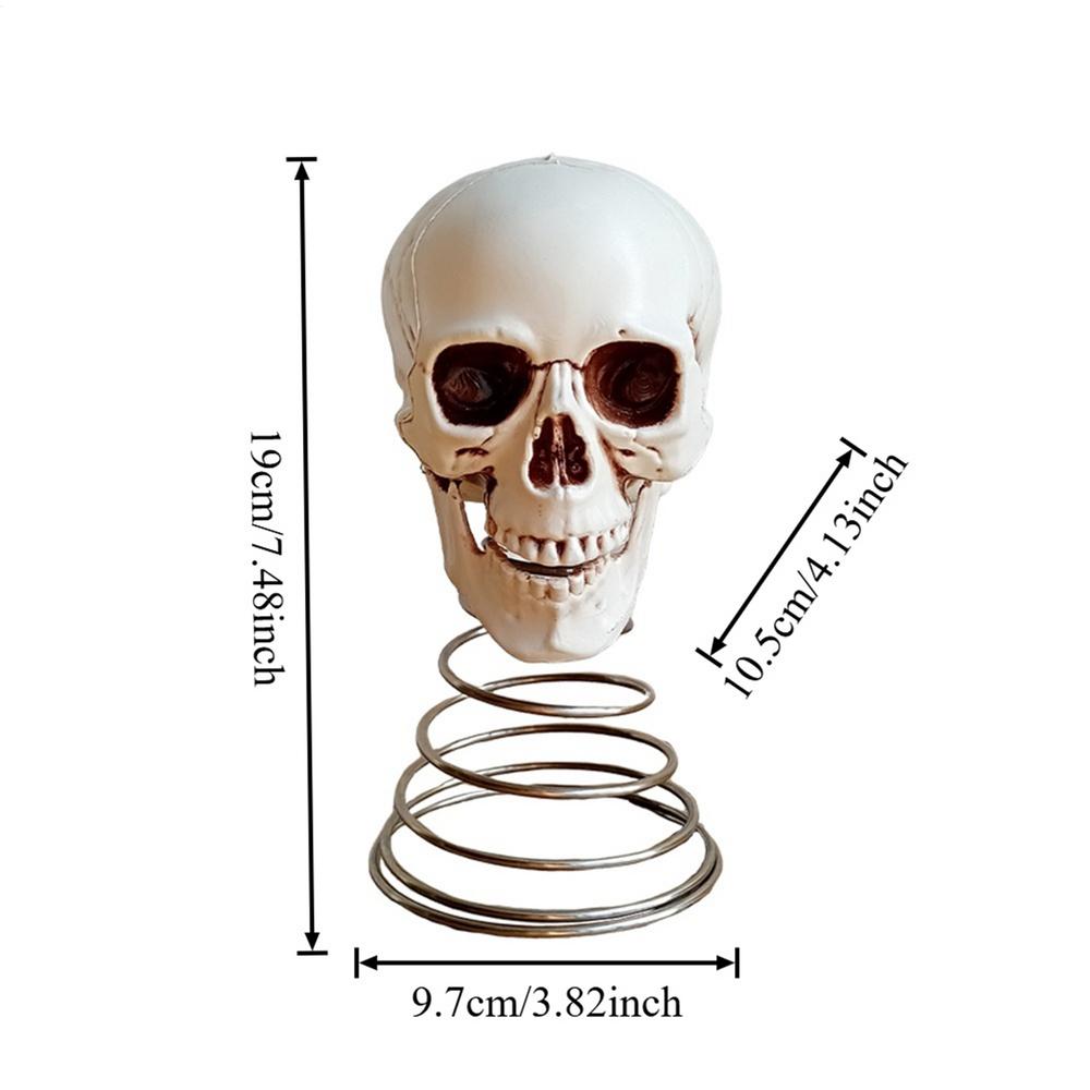 

Halloween Tree Topper Gothic Skull Tree Top Decoration Halloween Party Decoration Scary Skeleton Topper Tree Props