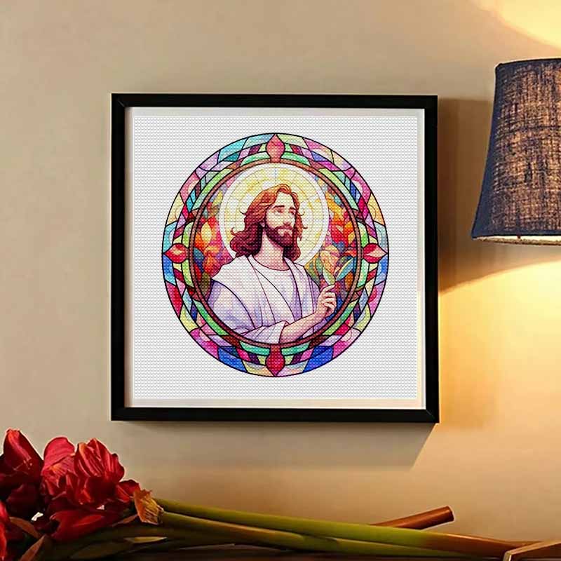 New Arrival 5D DIY Full Circle Diamond Painting "Religious Figures" Embroidery Cross Stitch Home Decor Gift