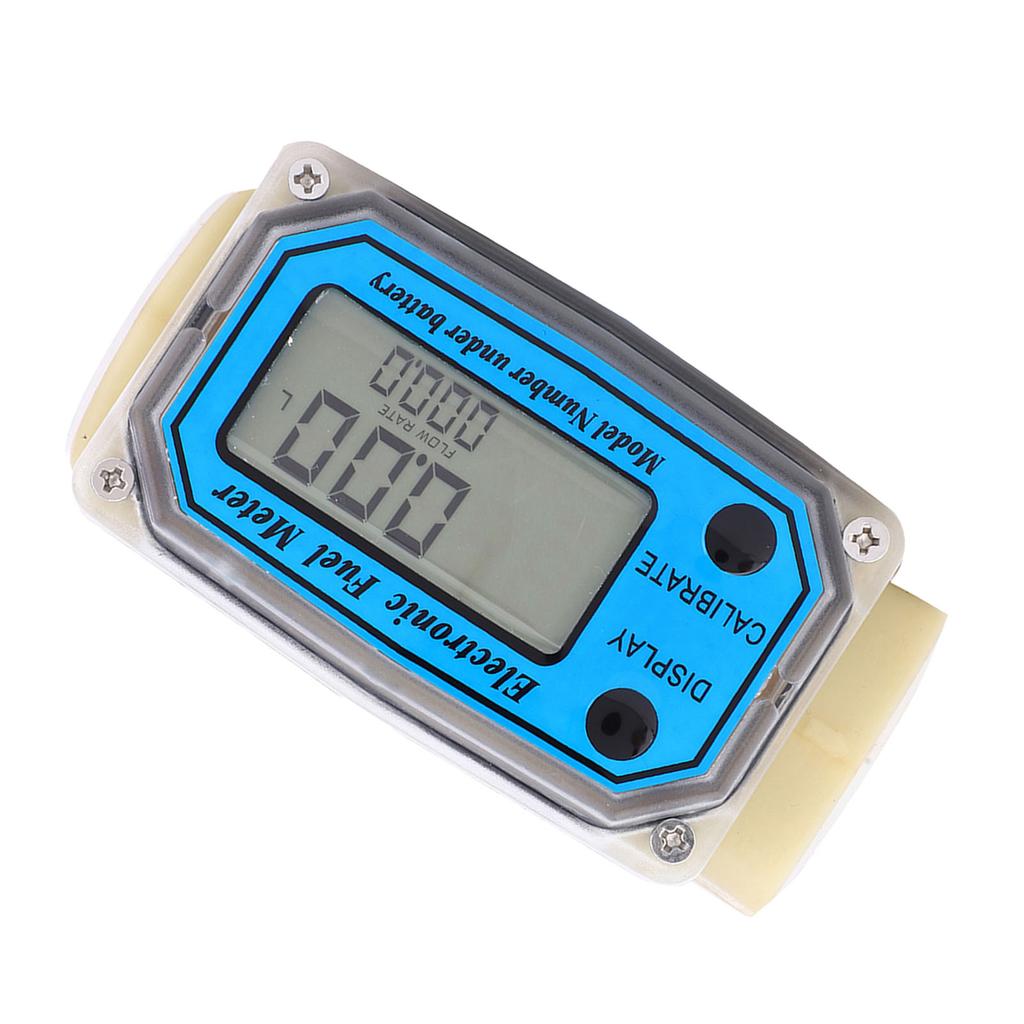 Meter Diesel Flowmeter Mini Digital Turbine Flowmeter Diesel Fuel Meter 0‑90L/min 25‑150L/min 35‑250L/min 1" NPT