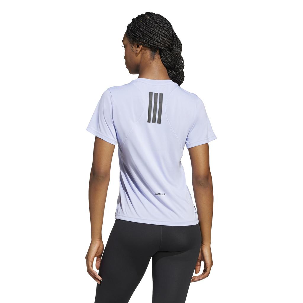 Adidas Les Mills Graphic Short Sleeve Violet Tone Women's T-Shirt, KRL49, (JM3683)