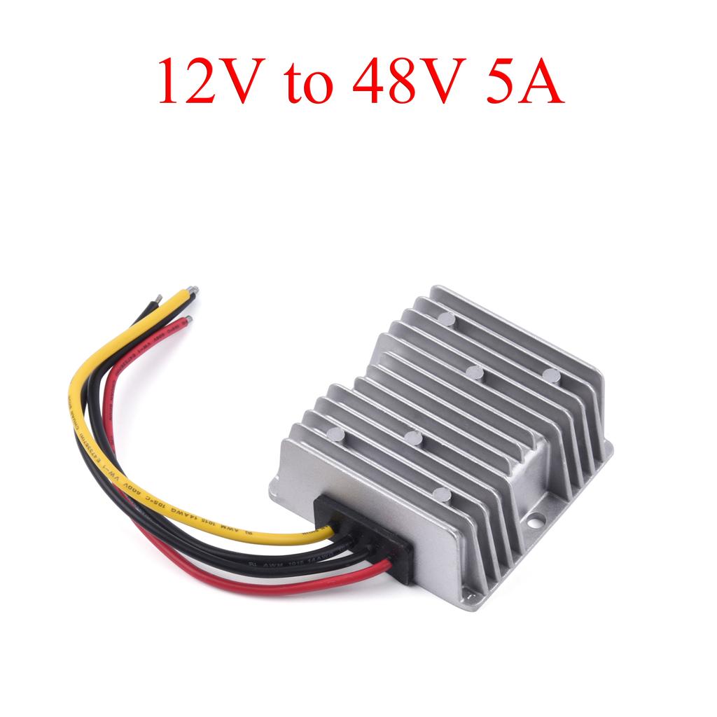 DC 12V to 48V Power Converter 3A 4A 5A 6A 8A 10A Auto Boost Regulator Step-Up Voltage Supply Module For Car