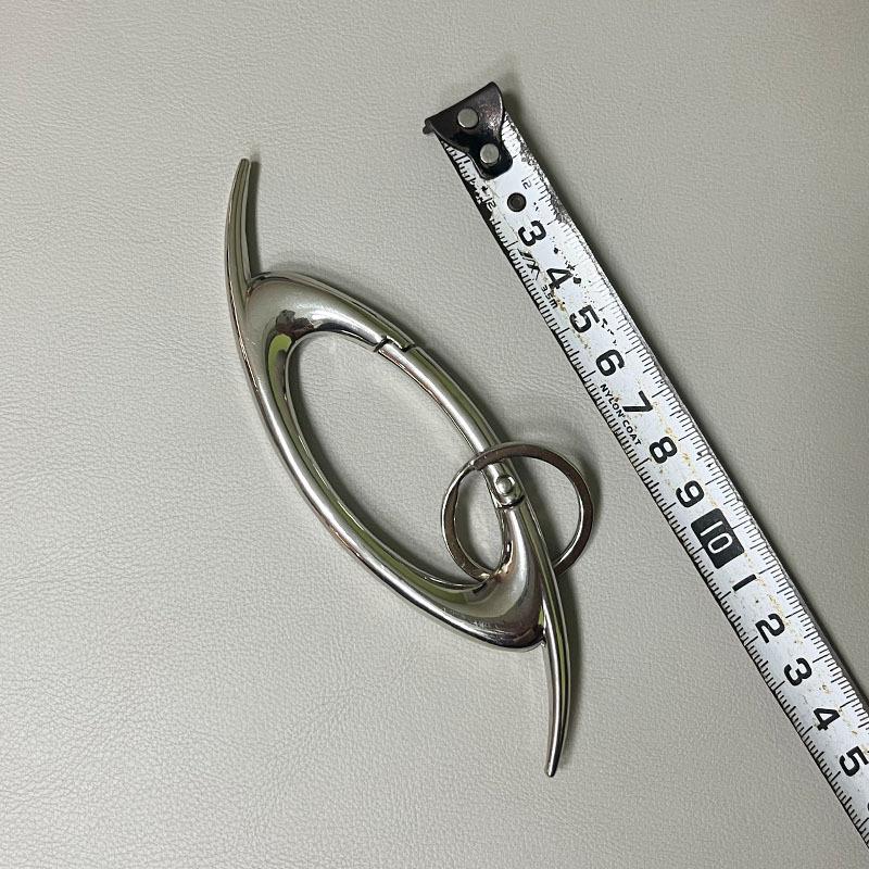 Zinc Alloy Bag Charm Trinkets Keychain Cross Carabiner Keychain Camping Hiking Outdoor Climber Waist Pendant Accessories Gift