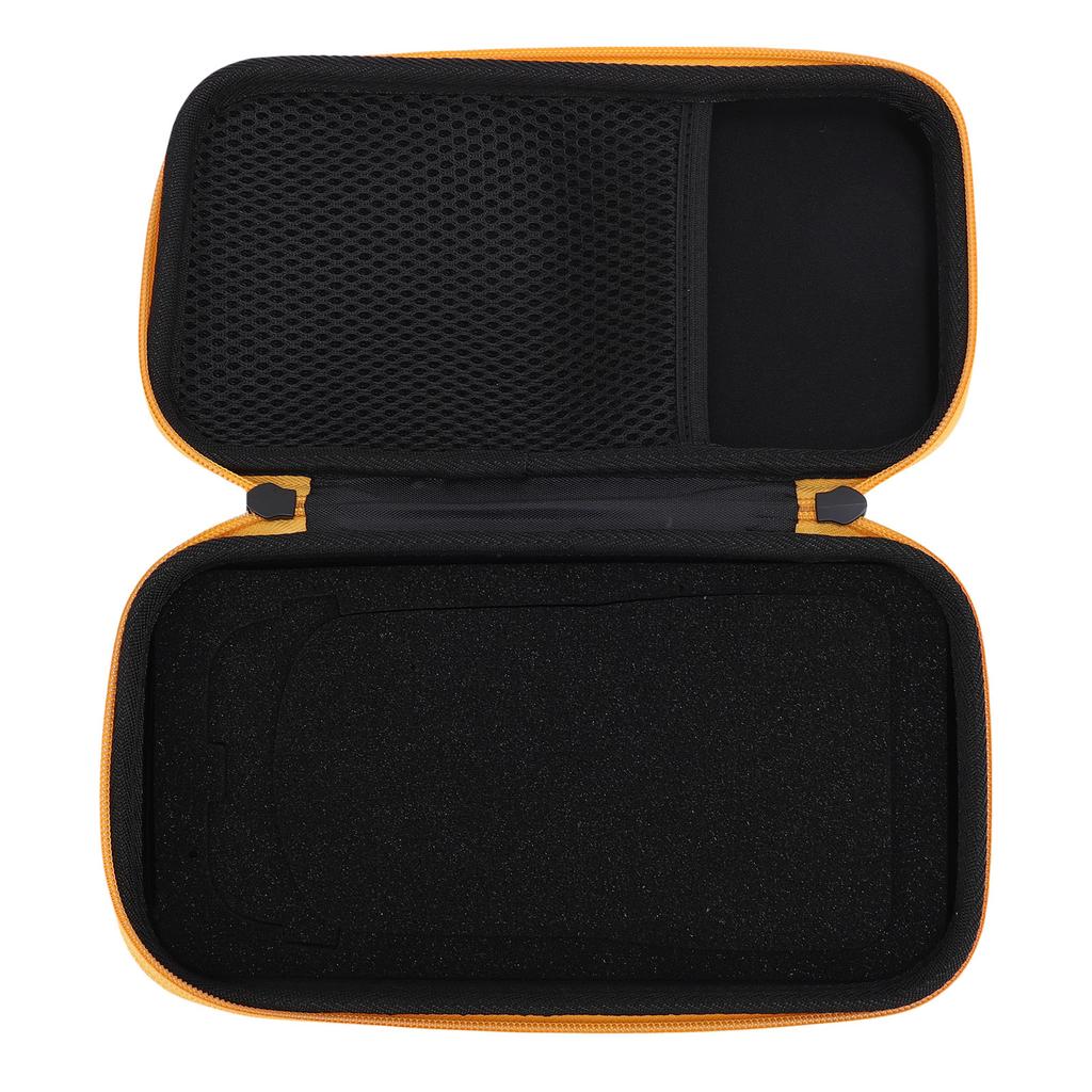Digital Multimeter Hard Case Portable Storage Bag with DIY Foam Yellow Zip for 117 115 116 114 113 177 for F15B+ F17B+