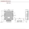 24V To 13.8V DC-DC Voltage Converter 80A Step Down Voltage Regulator Module IP67 Waterproof Construction