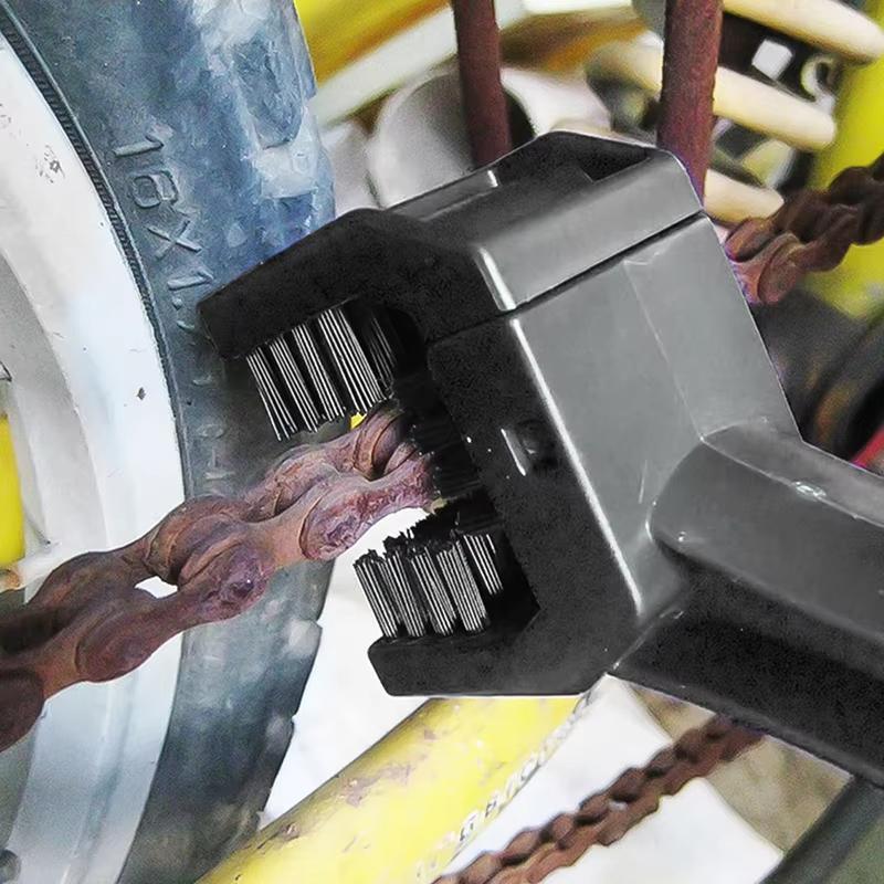 Motorcycle Chain Brush Cleaner Covers for Kawasaki ZZR600 Z900 Z650 VERSYS 1000 VULCAN S 650cc Z750 Z750S