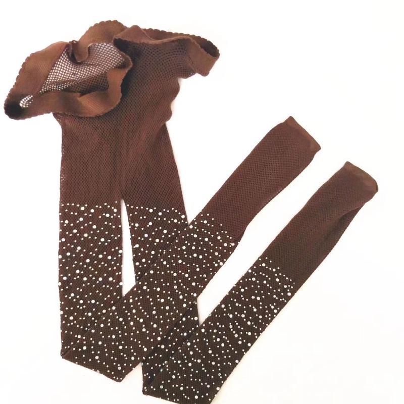 

1-13 лет балетные колготки для девочек модные детские блестящие сетчатые колготки в сетку детские чулки детские леггинсы со стразами one size