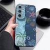 Starry Sea Dolphin Adventure Case For Samsung S26 S25 S24 Ultra S23 S22 S21 FE A15 A16 A17 A35 A36 A37 A54 A55 A56 A57 5G Leather Texture Cover