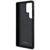 BMW Leather Big Wordmark Case for Samsung Galaxy S25 Ultra Black