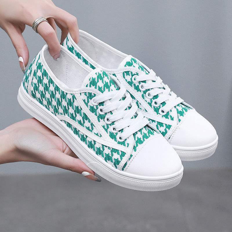 Весенне-осенняя обувь женская дышащая на плоской подошве легкая тканевая обувь 40 [collection priority delivery]