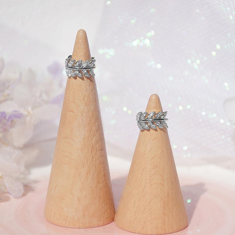 Luxurious geometric elegant ring earrings, women's wedding engagement party jewelry accessories