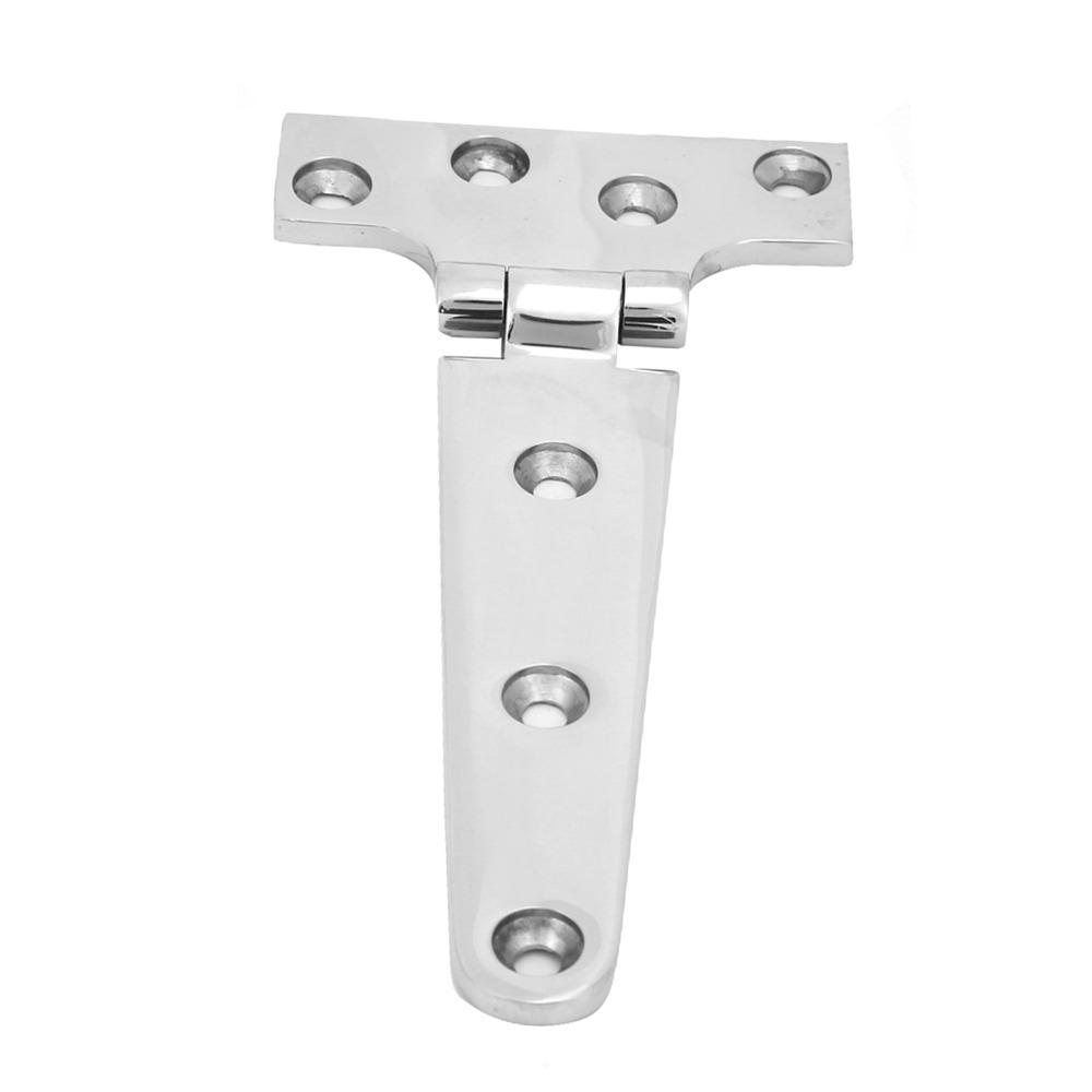 2 PCS 6x3 Inch T Hinge Marine Grade Boat Hatch Hinge Heavy Duty Door Hinge for Boats and Doors