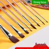 Oil & Acrylic Paint Brushes Set for Art Students