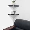 2 Pcs Bathroom Corner Shelf Punching Holes Rustproof Acrylic Shower Storage Rack Shampoo Holder Bathroom Accessories