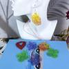 Fashion Celticed Knot Earring Mould Craft from Silicone Portable for Home Studios and Jewelry Making Classes Use