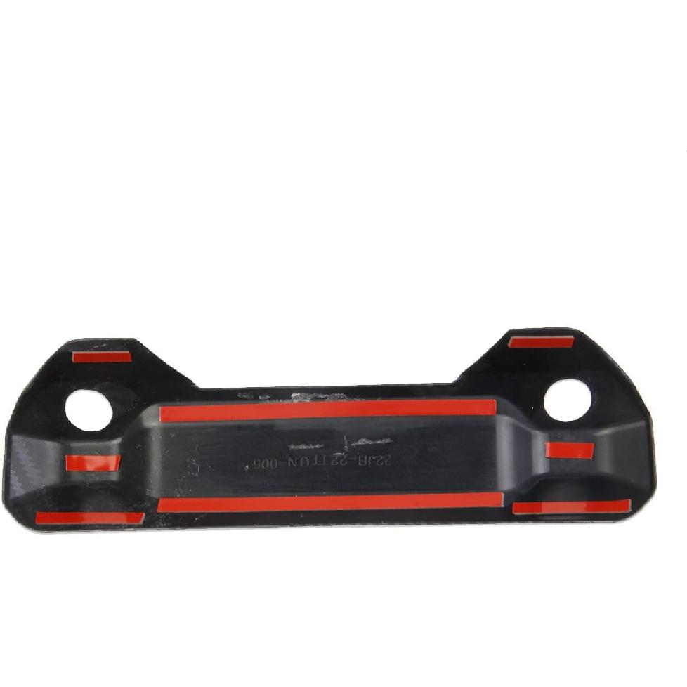 Carbon Fiber Style Trunk Rear Door Handle Trim Cover for Toyota Tundra 2022-2026 (Two Hole)